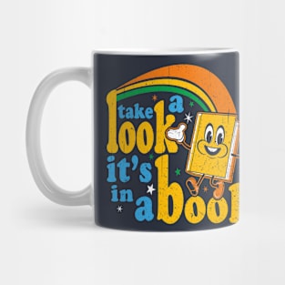 Take A Look It's In A Book Retro Mug